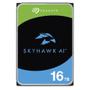 Imagem de HD Seagate Skyhawk AI Surveillance, 16TB, 7200RPM, 3.5", SATA III, 6Gbps, Cache 256MB