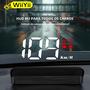 Imagem de Head-up Display Wiiyii M3 OBD2 - Projetor de Velocidade com Alarme de Quilometragem