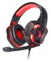 Imagem de Headfone gamer usb/p2 com led e microfone hf-g600 vermelho