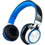 Imagem de Headfone Super Bass HM-750MV Preto e Azul - Infokit