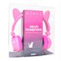 Imagem de Headphone Cat Ear Fone de Ouvido Rosa com Led Kmex Ar31