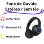 Imagem de Headphone Gamer Fone Com Microfone Grave Potente Luzes Led