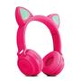 Imagem de Headphone Gatinho Com Bluetooth 5.0 Led Microfone Exbom