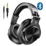 Imagem de Headphone OneOdio A70 Sem Fio Bluethooth Dj Profissional Com Isolamento de Ruido Preto