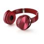 Imagem de Headphone Premium Bluetooth Sd/Aux/Fm Vermelho - Multilaser