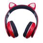 Imagem de Headset Bluetooth 5.0 Wireless Orelhas de Gatinho com Luz Decorativa RGB - Onistek