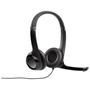 Imagem de Headset Com Fio H390 Usb Preto Logitech