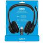 Imagem de Headset Fone de Ouvido com Microfone USB Preto H390 Logitech