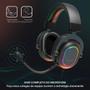 Imagem de Headset Fone De Ouvido Fifine H6 Rgb 7.1 Fone Gamer USB Ampligame Mic Removível