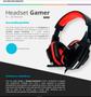 Imagem de Headset Fone De Ouvido Pc Gamer Celular P2 Multilaser Ph120