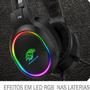 Imagem de Headset Gamer Ar43, Rgb 7.1 Virtual Surround Usb, Pc, Notebook