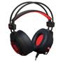 Imagem de Headset Gamer Bruiser Stereo Dg28 P2 Led Hoopson Vermelho