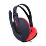 Imagem de Headset Gamer C/ Microfone Bright Preto/Vermelho Ref.0206