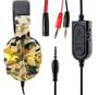 Imagem de Headset Gamer Camuflado Fone de Ouvido P3 e P2 LED