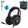 Imagem de Headset Gamer com Led Rgb Plug P2 Hoopson - Ga-6