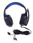 Imagem de Headset Gamer Dust Azul Celular PC Console Haste Ajustável Almofada Confortável BB19210