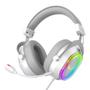 Imagem de Headset Gamer Fifine AmpliGame H13, 7.1 Surround, Microfone Removível, RGB, para PC/PS5/Xbox, Branco - H13W