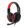 Imagem de Headset Gamer Fone De Ouvido Com Microfone Led Vermelho Dust