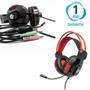 Imagem de Headset Gamer Fone de Ouvido e Microfone e Led Colorido HF2207 1 Ano de Garantia