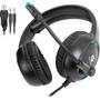 Imagem de Headset Gamer Fortrek Holt P2 + USB RGB Preto F002