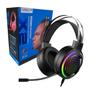 Imagem de Headset Gamer Friwol X2 Profissional com Microfone e Luzes RGB Compatível com PC e Console