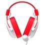 Headset Gamer Havit H2002D, Drivers 53mm, P3, XBOX ONE e PS4, Branco e Vermelho - HV-H2002WR Imagem de Headset Gamer Havit H2002D, Drivers 53mm, P3, XBOX ONE e PS4, Branco e Vermelho - HV-H2002WR