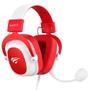 Headset Gamer Havit H2002D, Drivers 53mm, P3, XBOX ONE e PS4, Branco e Vermelho - HV-H2002WR Imagem de Headset Gamer Havit H2002D, Drivers 53mm, P3, XBOX ONE e PS4, Branco e Vermelho - HV-H2002WR