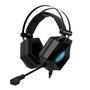 Imagem de Headset Gamer Hoopson, LED Vermelho, USB/P2, Driver 40MM, Preto - F-201-VM