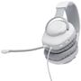 Imagem de Headset Gamer JBL Quantum 100 Branco Fone de Ouvido com Microfone para Celular Xbox Playstation PS4