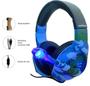 Imagem de Headset Gamer Kapbom Ka-906 Com Luz Led Rgb Youtubers