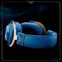 Imagem de Headset Gamer Logitech G PRO X Blue Voice Edição League of Legends, DTS 7.1, Microfone Removível, USB, Drivers 50mm, Azul - 981-001105