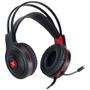 Imagem de Headset gamer lugh led vermelho