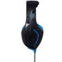 Imagem de Headset Gamer Multilaser Warrior Straton PH244 USB Fone de Ouvido com Microfone LED Azul para PC PS4