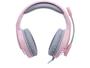 Imagem de Headset Gamer OEX Game PC 7.1 Canais - USB HS414 Pink Fox