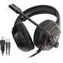 Imagem de Headset Gamer Pc Usb Com Microfone Fortrek Blackfire Preto Rgb