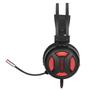 Imagem de Headset Gamer Redragon Minos Preto e Vermelho USB Som Surround 7.1 Virtual com LED Vermelho H210