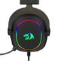 Imagem de Headset Gamer Redragon Zeus X, Chroma Mk.II, RGB, Surround 7.1, USB, Drivers 53MM, Preto/Vermelho - H510-RGB