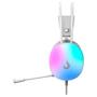 Headset Gamer Rise Mode Moom, Rainbow, Driver 50mm, USB e P2, Branco - RM-HS-M-W Imagem de Headset Gamer Rise Mode Moom, Rainbow, Driver 50mm, USB e P2, Branco - RM-HS-M-W