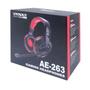 Imagem de Headset Gamer Satellite AE-263 - Preto/Vermelho