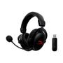 Imagem de Headset Gamer Sem Fio HyperX Cloud II Core, Drivers 53mm, 2.4GHz, Compatível com PC, Preto - 6Y2G8AA