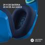 Imagem de Headset Gamer Sem Fio Logitech G733 7.1 Dolby Surround RGB com Blue Voice para PC e PlayStation Azul