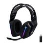 Imagem de Headset Gamer Sem Fio Logitech G733 7.1 Dolby Surround RGB LIGHTSYNC, Blue VOICE para PC e PlayStation, Preto - 981-000863