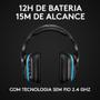 Imagem de Headset Gamer Sem Fio Logitech G935 7.1 Dolby Surround RGB LIGHTSYNC para PC, PlayStation, Xbox e Switch - 981-000742