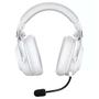 Imagem de Headset Gamer Sem Fio Logitech PRO X 2 Lightspeed Bluetooth P3 USB Branco 981-001268