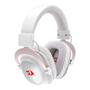 Imagem de Headset Gamer Sem Fio Redragon Zeus Pro, 7.1, Driver 53mm, Bluetooth, Branco - H510W-PRO