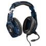 Imagem de Headset Gamer Trust GXT 488 Forze-B para PS4, Licença Oficial PlayStation, Drivers 50mm, P3, Azul - 23532