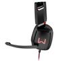 Imagem de Headset Gamer Warrior Kaden, RGB, Drivers 50mm, Preto/Vermelho - PH301