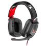 Imagem de Headset Gamer Warrior Kaden, RGB, Drivers 50mm, Preto/Vermelho - PH301