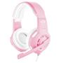 Imagem de Headset Gaming GXT Radius com Fio e Mic Ajustável para Switch PC PS4 GXT-310P Pink Trust