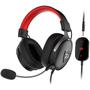 Imagem de Headset Gaming Redragon Icon H520 7.1 com USB/ 3.5 MM- Preto/ Vermelho